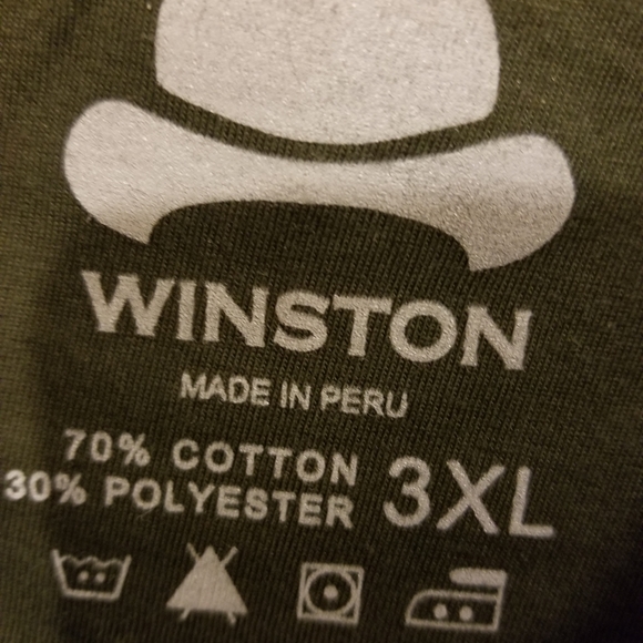 The Winston Box Tumi Tee (Peruvian) GREEN 3X - Picture 4 of 6
